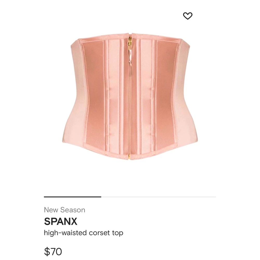 Spanx High-Waisted Corset Top